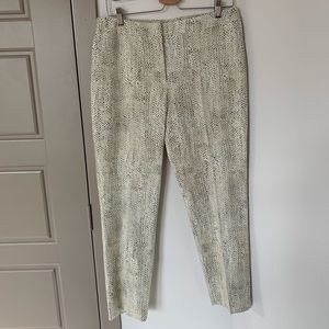 Nic + Zoe Snake Print Ankle Pant